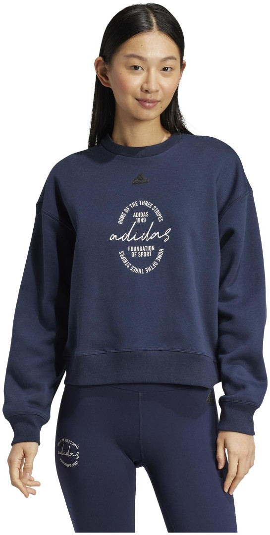 Adidas sweatshirt womens blue online