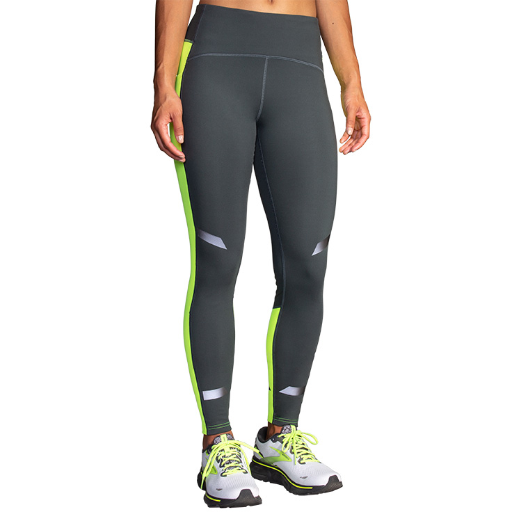 Brooks Running Method 7/8 Tight Women's Compression Black Sport Pants  221524001